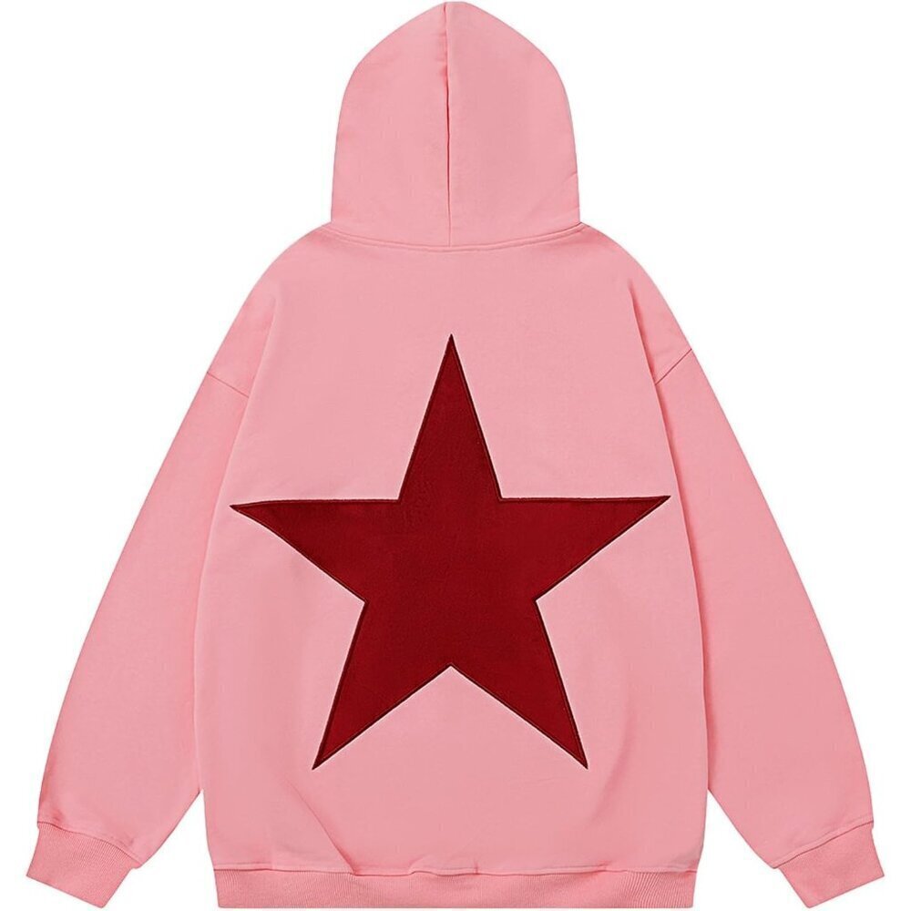 Eden Pink Hoodies Y2k Oversized Graphic Hoodies Aesthetic Sweat shirt